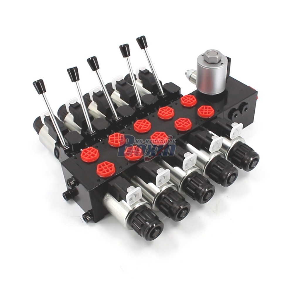 DCV56 Series 5 Spool Solenoid Controlled Sectional Valve cover photo
